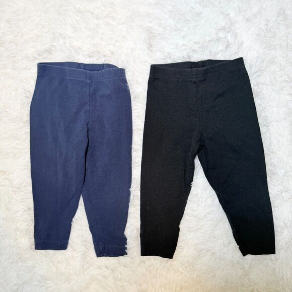 Carter's Other - Neutral Leggings Set 12M Navy Black Basic Everyday Baby Toddler Pants Carter’s